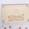 Presse à fleurs en bois grand format