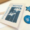 notice illustrée du kit pour cyanotype sur bois